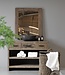 Be-Uniq Wasmand Met Deksel Rotan Riet H60xB45xD45 Cm