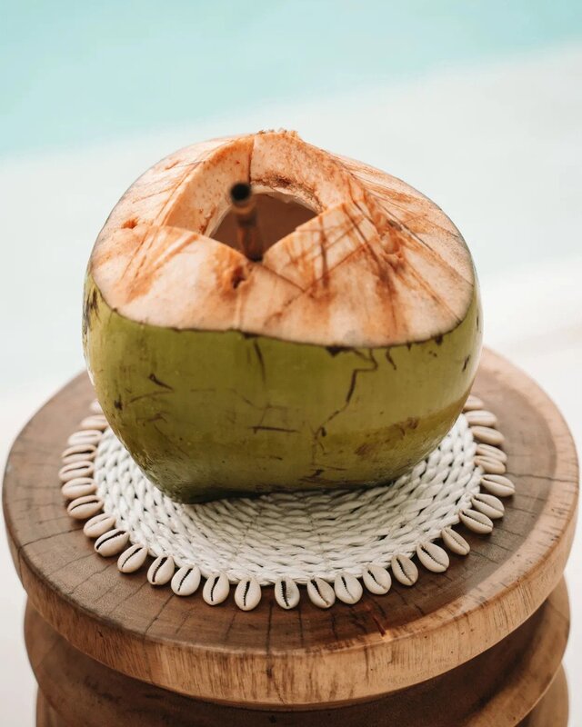Bazar Bizar De Seagrass Shell Pannenonderzetter - Wit