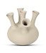Bombyxx Toetervaas | 5 Monden | Sand | H32 x D34 cm