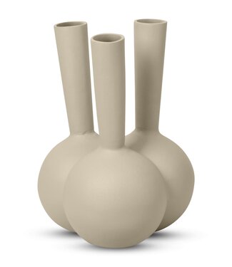 Bombyxx Toetervaas | 3 Monden | Sand | H43 x D32 cm