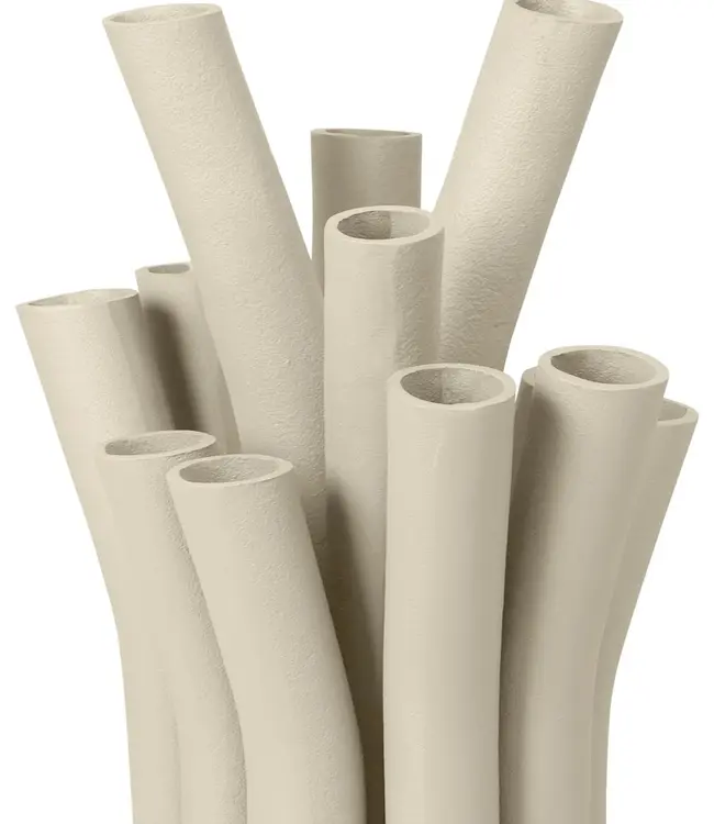 Bombyxx Toetervaas | 12 Monden | Sand | H45 x D26 cm