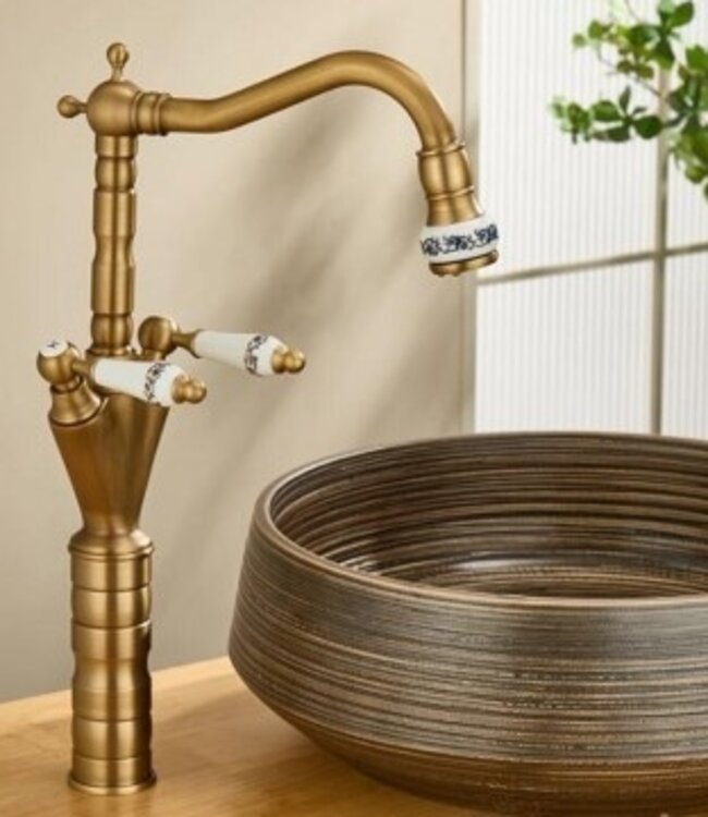 Rene Houtman Landelijke Mengkraan | Hoog Model | Bronskleurig