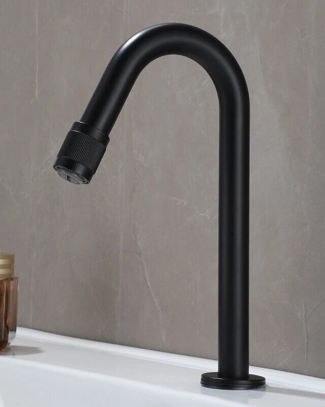 Rene Houtman Koudwater Fonteinkraan | Zwart | H21 cm