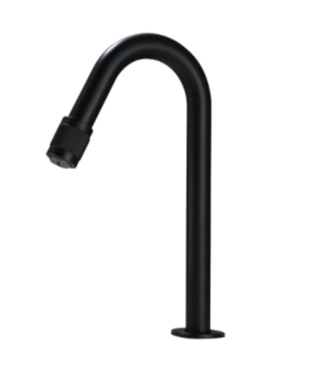 Rene Houtman Koudwater Fonteinkraan | Zwart | H21 cm