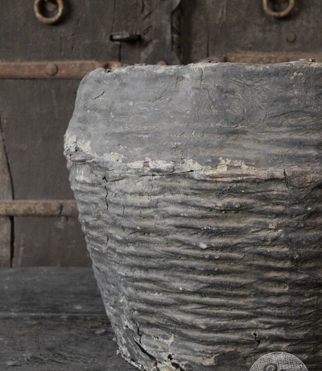 Be-Uniq Antieke Rijstmand | China | Uniek | H32 x D48 cm