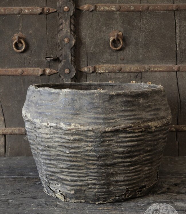 Be-Uniq Antieke Rijstmand | China | Uniek | H32 x D48 cm