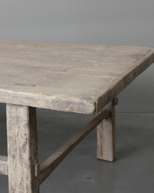 Be-Uniq Oude Houten Salontafel | China | H42 x B122 x D49 cm