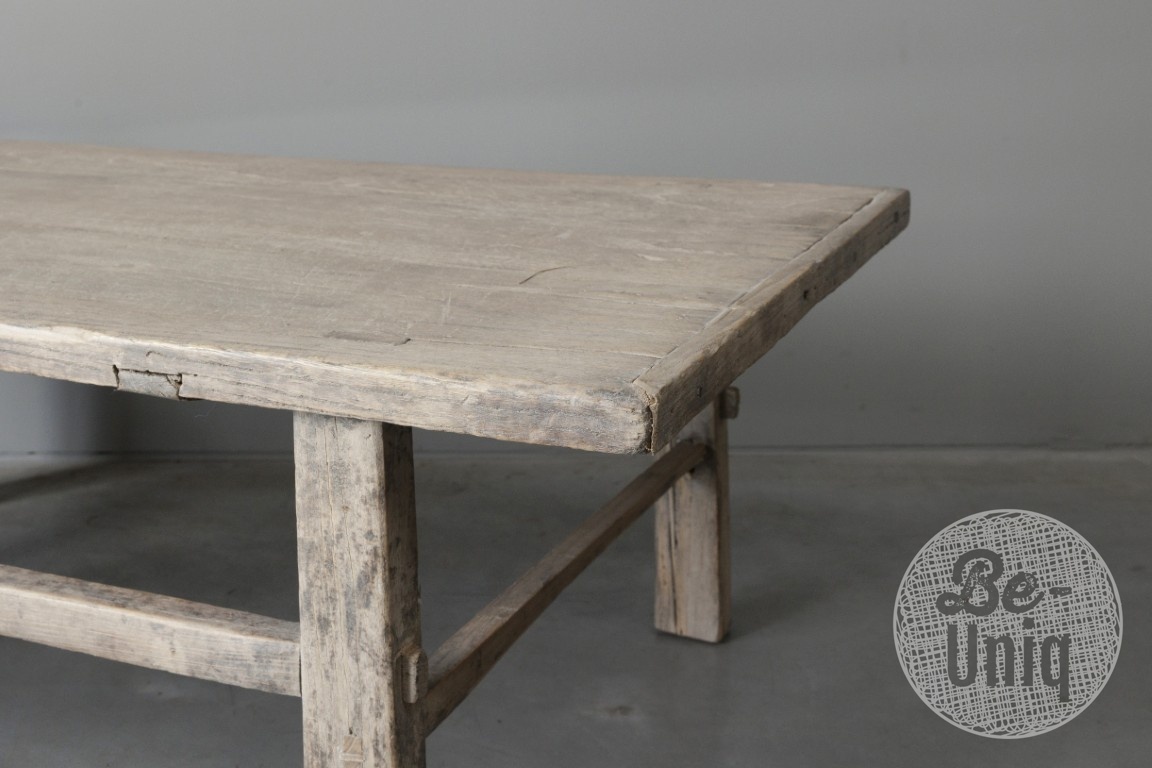 Be-Uniq Oude Houten Salontafel | China | H42 x B122 x D49 cm