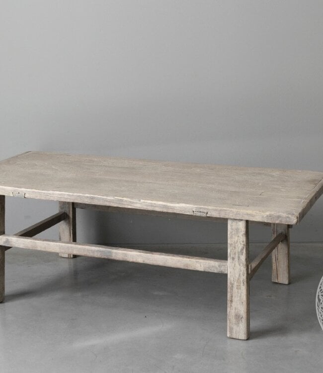 Be-Uniq Oude Houten Salontafel | China | H42 x B122 x D49 cm