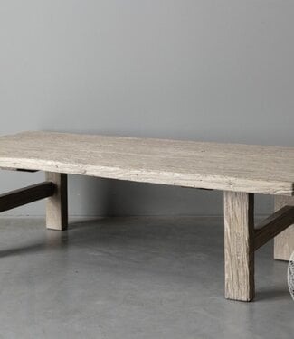 Be-Uniq Oude Houten Salontafel | China | H41 x B137 x D62 cm