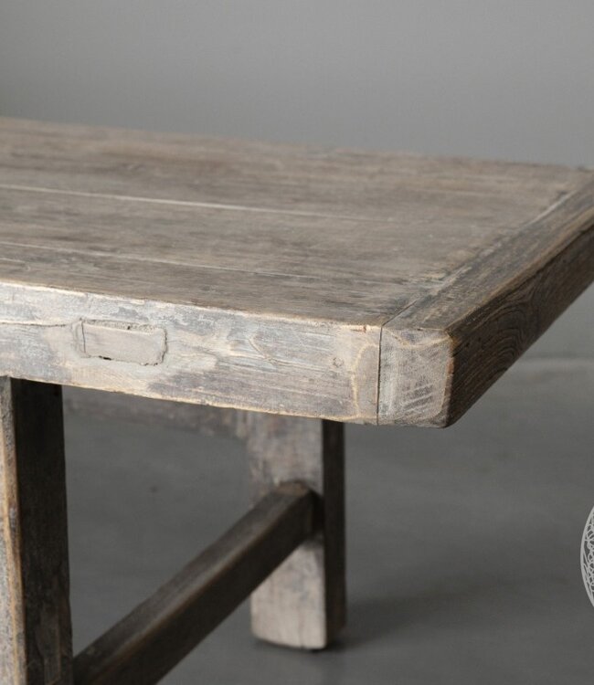 Be-Uniq Oude Houten Salontafel | China | H37 x B149 x D47 cm