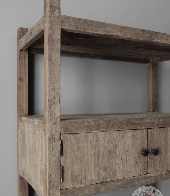 Be-Uniq Rekje | Oud Hout | Uniek | H140 x B80 x D40 cm