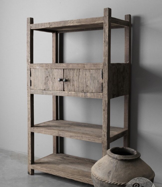 Be-Uniq Rekje | Oud Hout | Uniek | H140 x B80 x D40 cm