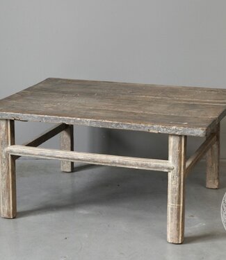 Be-Uniq Oude Houten Salontafel | China | H40 x B81 x D58 cm