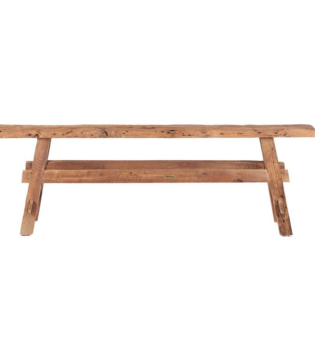 Bazar Bizar De Prachtige Rustieke Bank - Natuurlijk - 150x22x50 cm