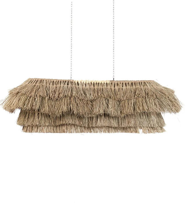 Bazar Bizar De Nyang Nyang Hanglamp - Natuurlijk 140x48x71 cm
