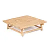 Hoektafel | Nusa Penida | H25 x L85 x B85 cm
