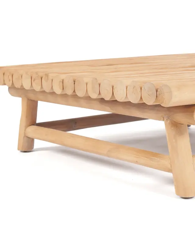 Bazar Bizar Hoektafel | Nusa Penida | H25 x L85 x B85 cm