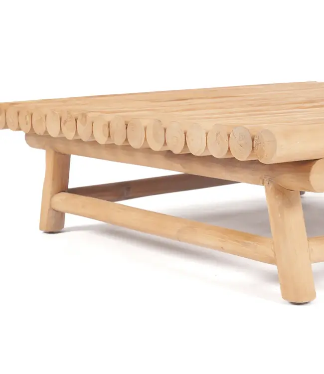 Bazar Bizar Hoektafel | Nusa Penida | H25 x L85 x B85 cm