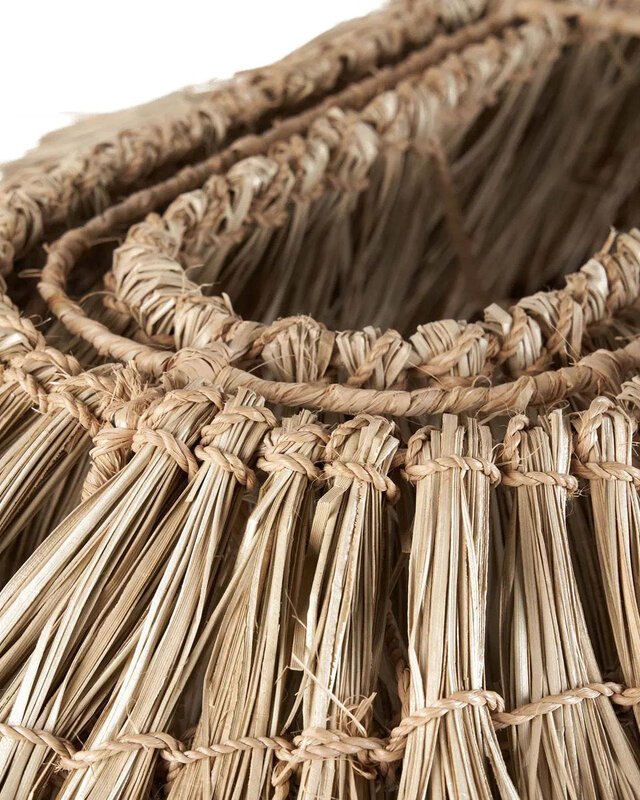 Bazar Bizar De Nyang Nyang Hanglamp - Natuurlijk 140x48x71 cm