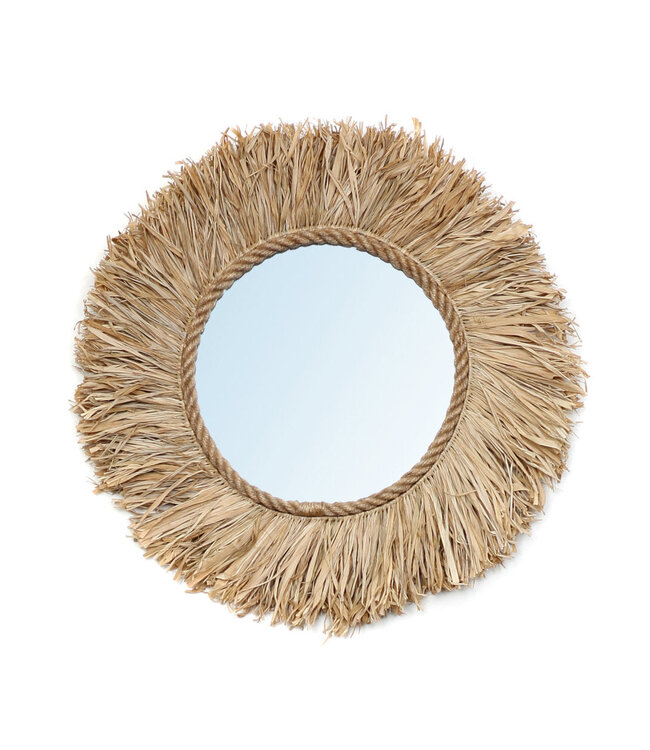 Bazar Bizar Haiti Mirror | Naturel | Ø 28