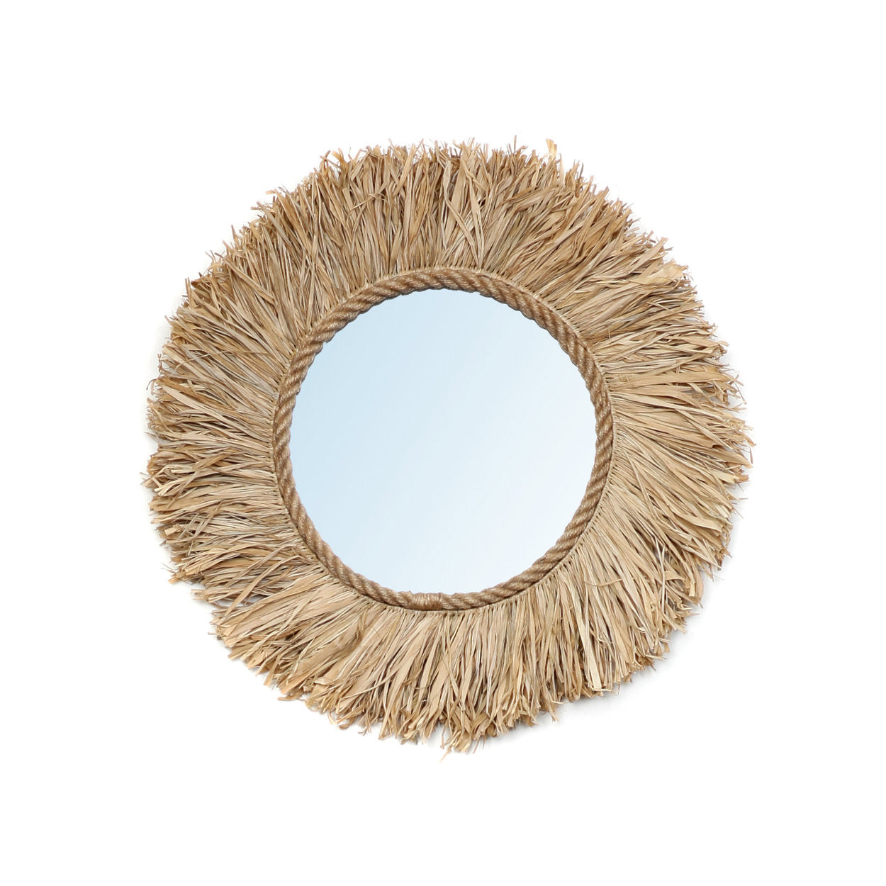 Bazar Bizar Haiti Mirror | Naturel | Ø 28