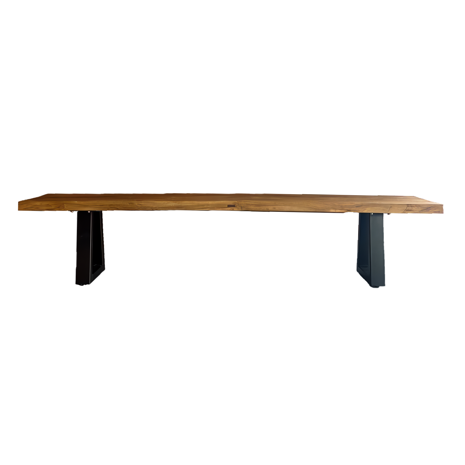 Bazar Bizar Bankje | Ijzeren Onderstel | Natuurlijk | 280 cm