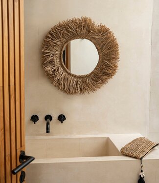 Bazar Bizar Haiti Mirror | Naturel | Ø 28