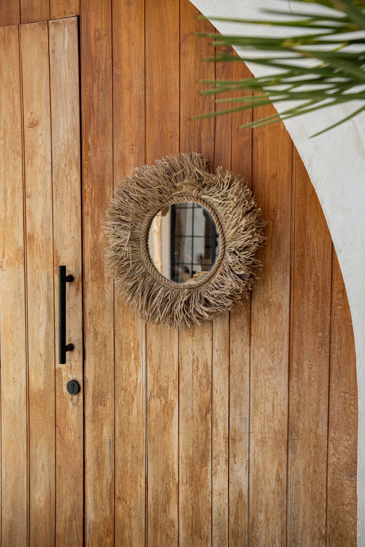 Bazar Bizar Haiti Mirror | Naturel | Ø 28