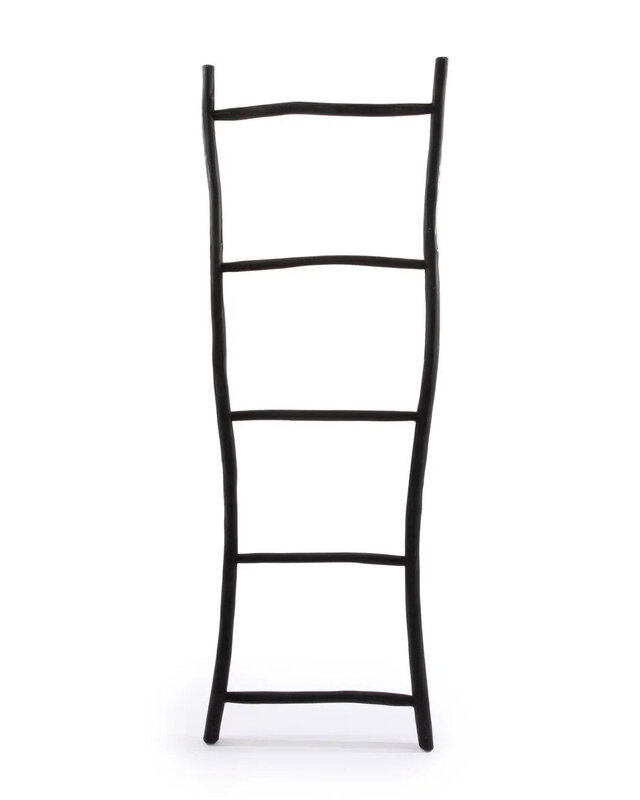 Bazar Bizar Ladder | Tulum | Zwart | L53 x B4 x H165 cm