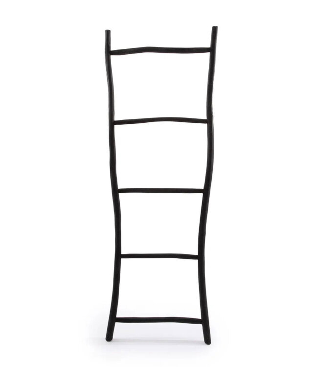 Bazar Bizar Ladder | Tulum | Zwart | L53 x B4 x H165 cm
