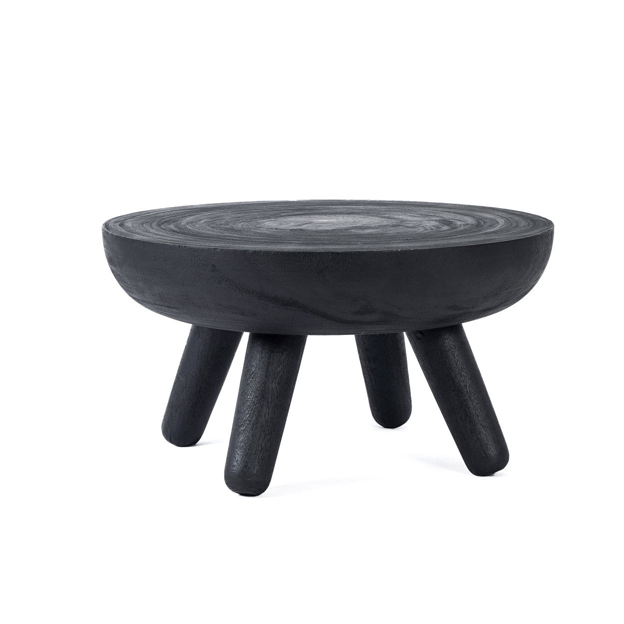 Bazar Bizar De Losten Salontafel | Zwart | L78,8 cm x B78,8 x H44 cm