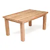 De Yikko Eettafel | Teakhout | H76 x B100 x L160 cm