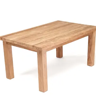 Bazar Bizar De Yikko Eettafel | Teakhout | H76 x B100 x L160 cm