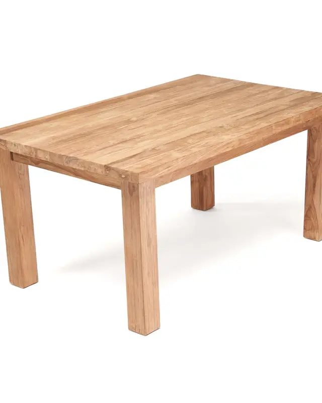 Bazar Bizar De Yikko Eettafel | Teakhout | H76 x B100 x L160 cm