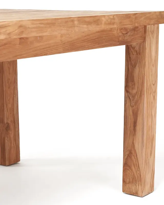 Bazar Bizar De Yikko Eettafel | Teakhout | H76 x B100 x L160 cm