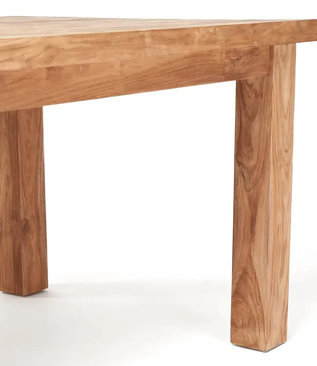 Bazar Bizar De Yikko Eettafel | Teakhout | H76 x B100 x L160 cm