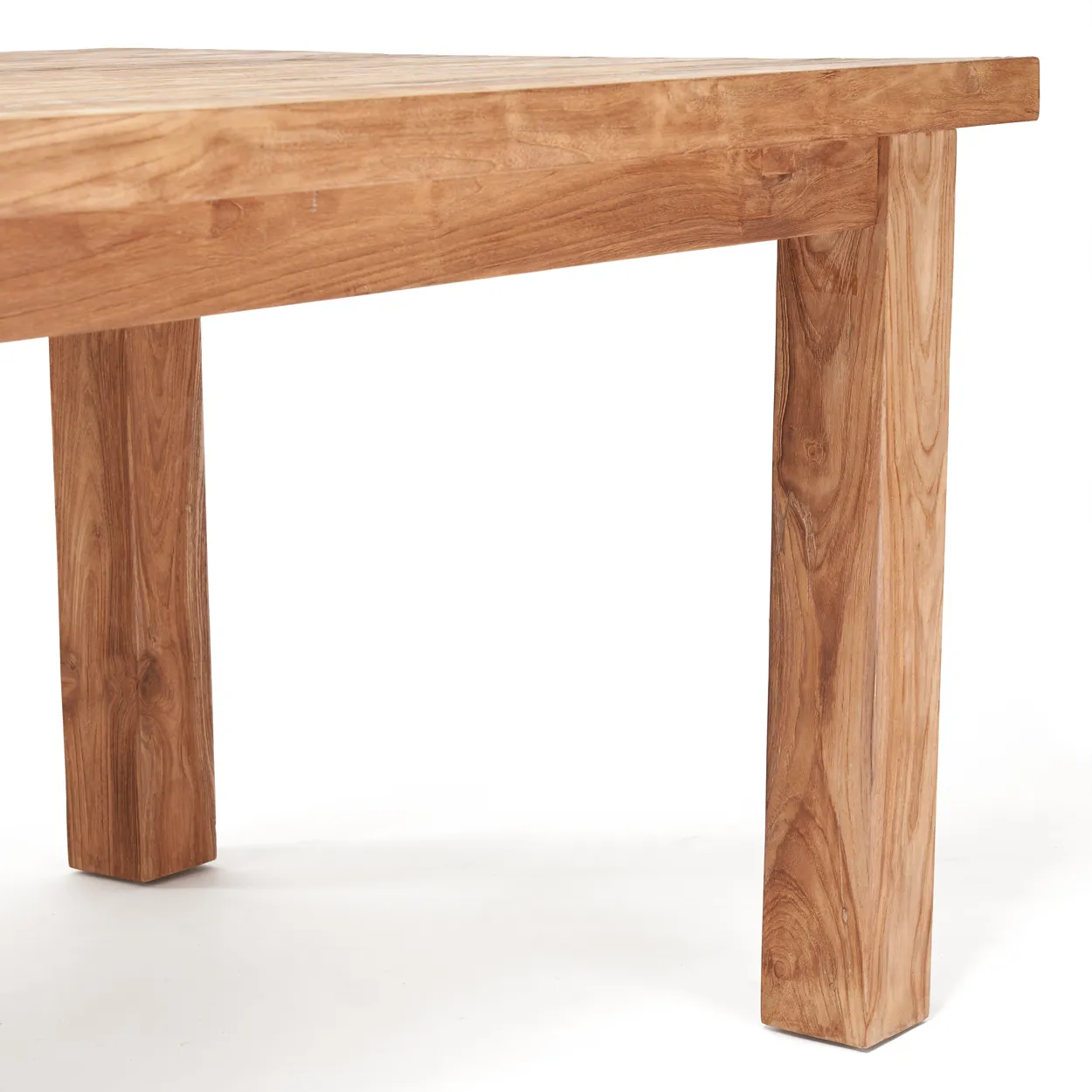 Bazar Bizar De Yikko Eettafel | Teakhout | H76 x B100 x L160 cm