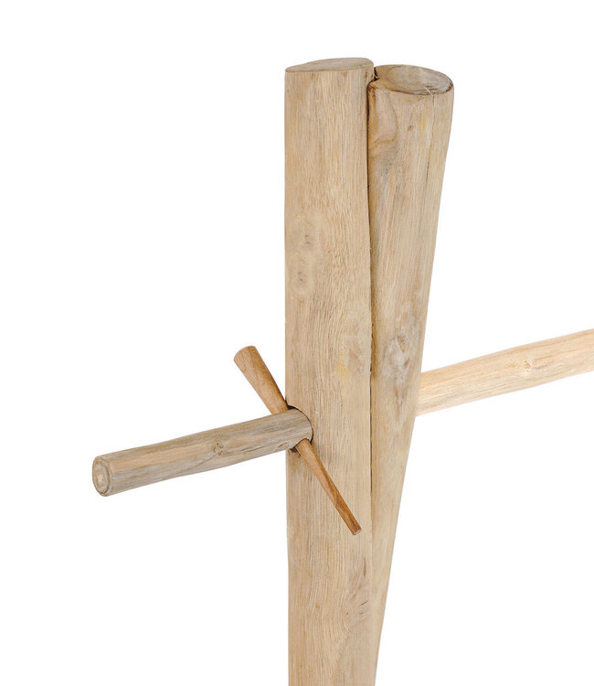 Bazar Bizar Kledingrek | Natuurlijk | L120 x B50 x H150 cm