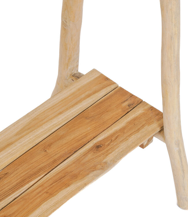 Bazar Bizar Kledingrek | Natuurlijk | L120 x B50 x H150 cm