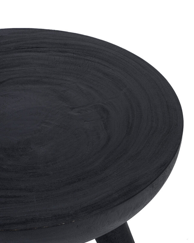 Bazar Bizar De Losten Salontafel | Zwart | L78,8 cm x B78,8 x H44 cm