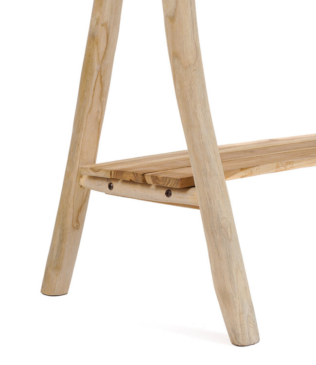 Bazar Bizar Kledingrek | Natuurlijk | L120 x B50 x H150 cm