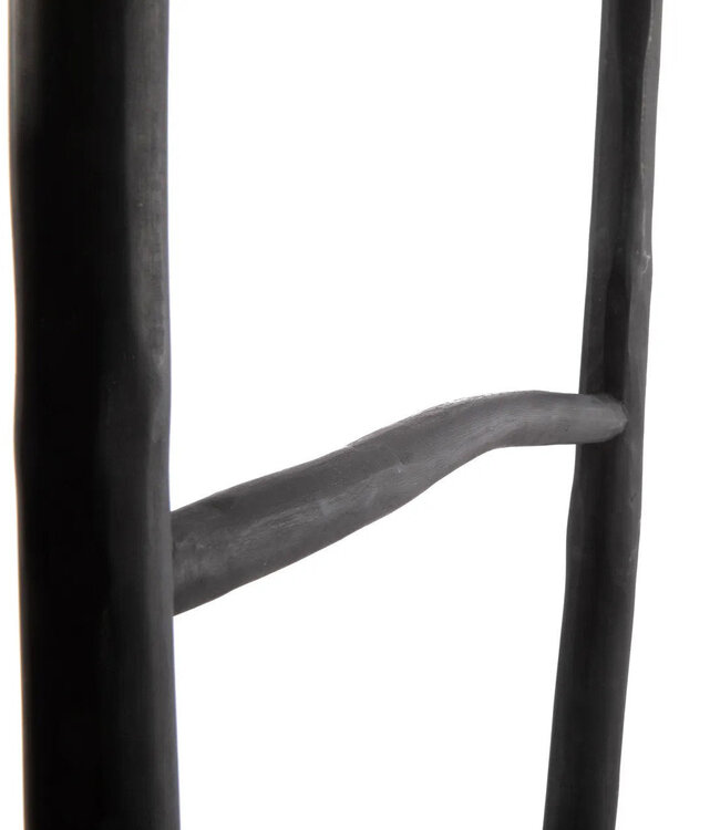 Bazar Bizar Ladder | Tulum | Zwart | L53 x B4 x H165 cm