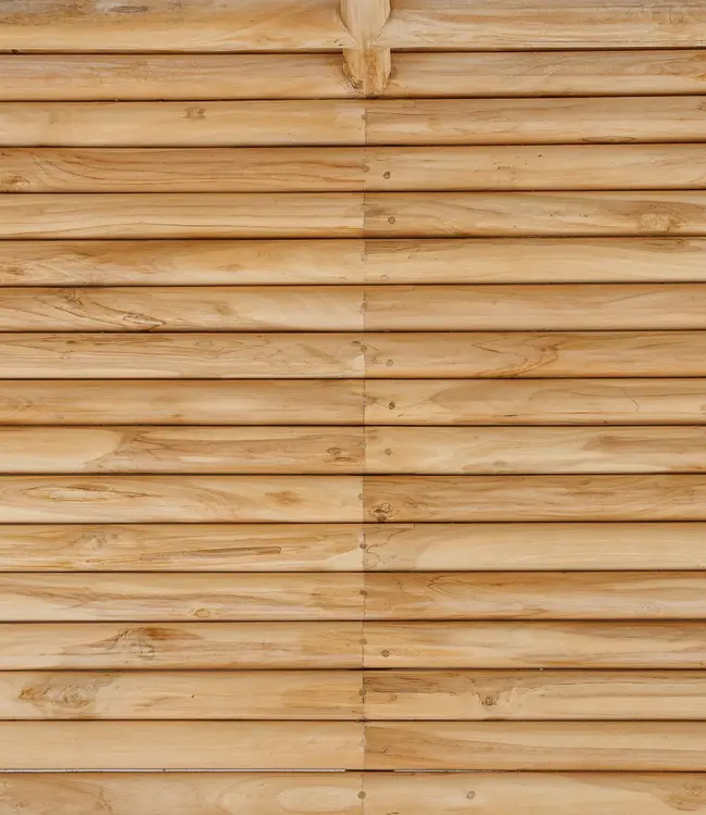 Bazar Bizar De Nusa Penida Driepersoonsbank - Natuurlijk Wit - Buitenshuis