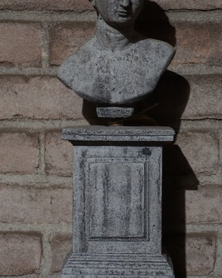 Il Cupido Borstbeeld | Beton | H39 x B12 x D7 cm