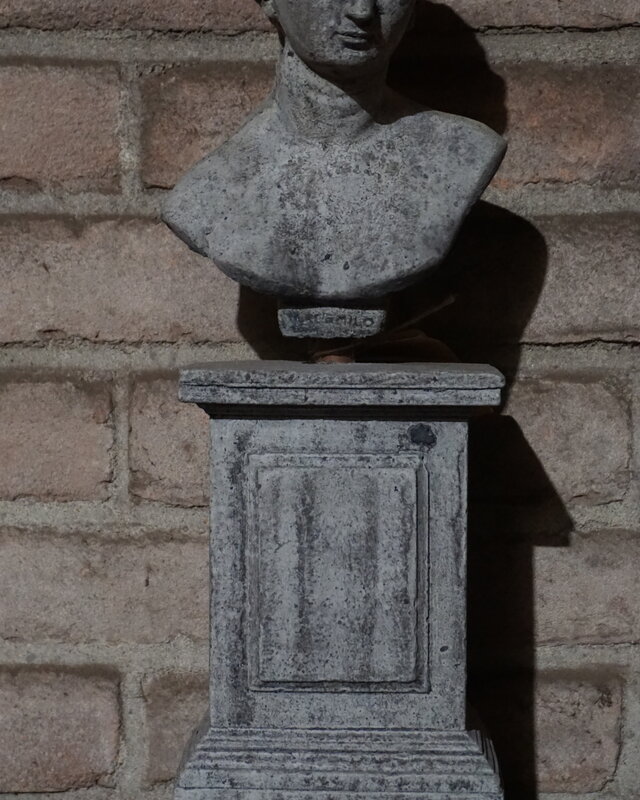Il Cupido Borstbeeld | Beton | H39 x B12 x D7 cm