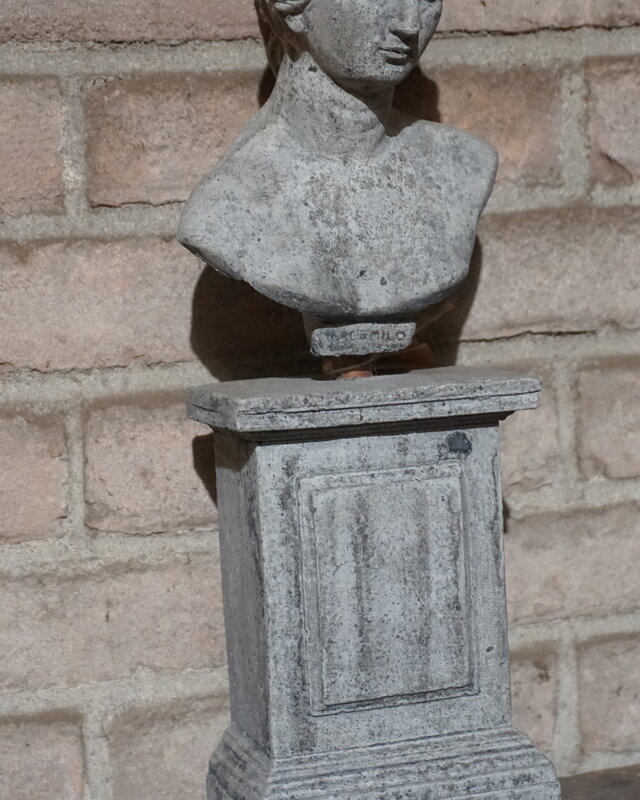 Il Cupido Borstbeeld | Beton | H39 x B12 x D7 cm