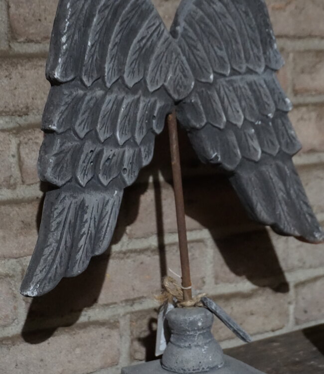 Rene Houtman Engelvleugels Beeld | Beton | H38xB31xD10 cm