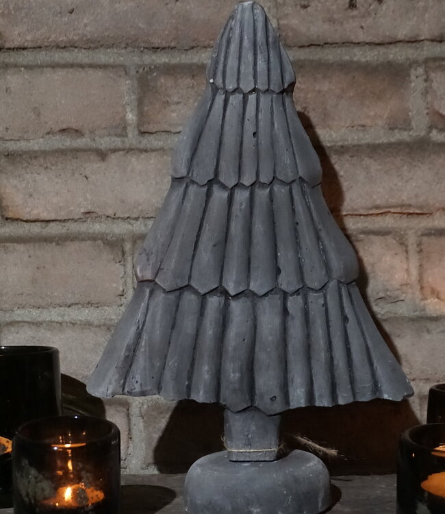 Rene Houtman Kerstboom | Beton | H35 x B33 x D10 cm