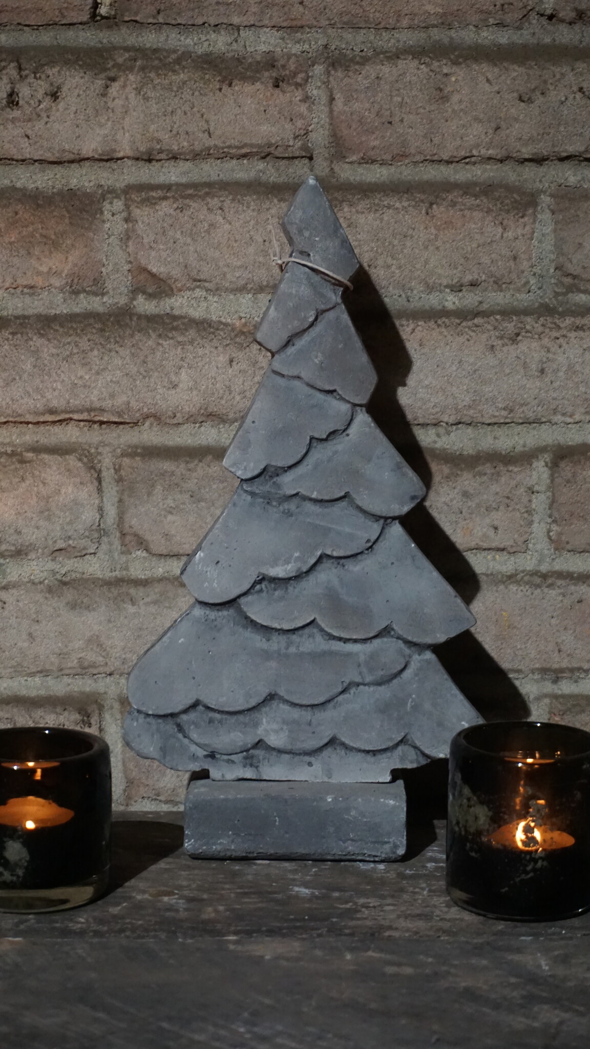 Rene Houtman Betonnen Kerstboom | H32 x B18 x D10 cm